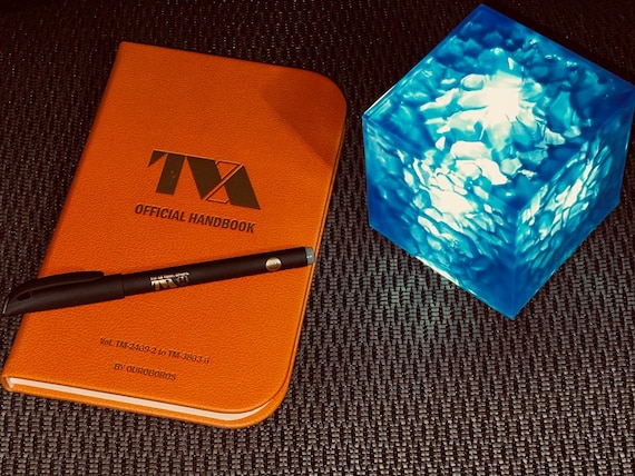 TVA Handbook Replica, Loki-inspired Time Variance Authority Prop