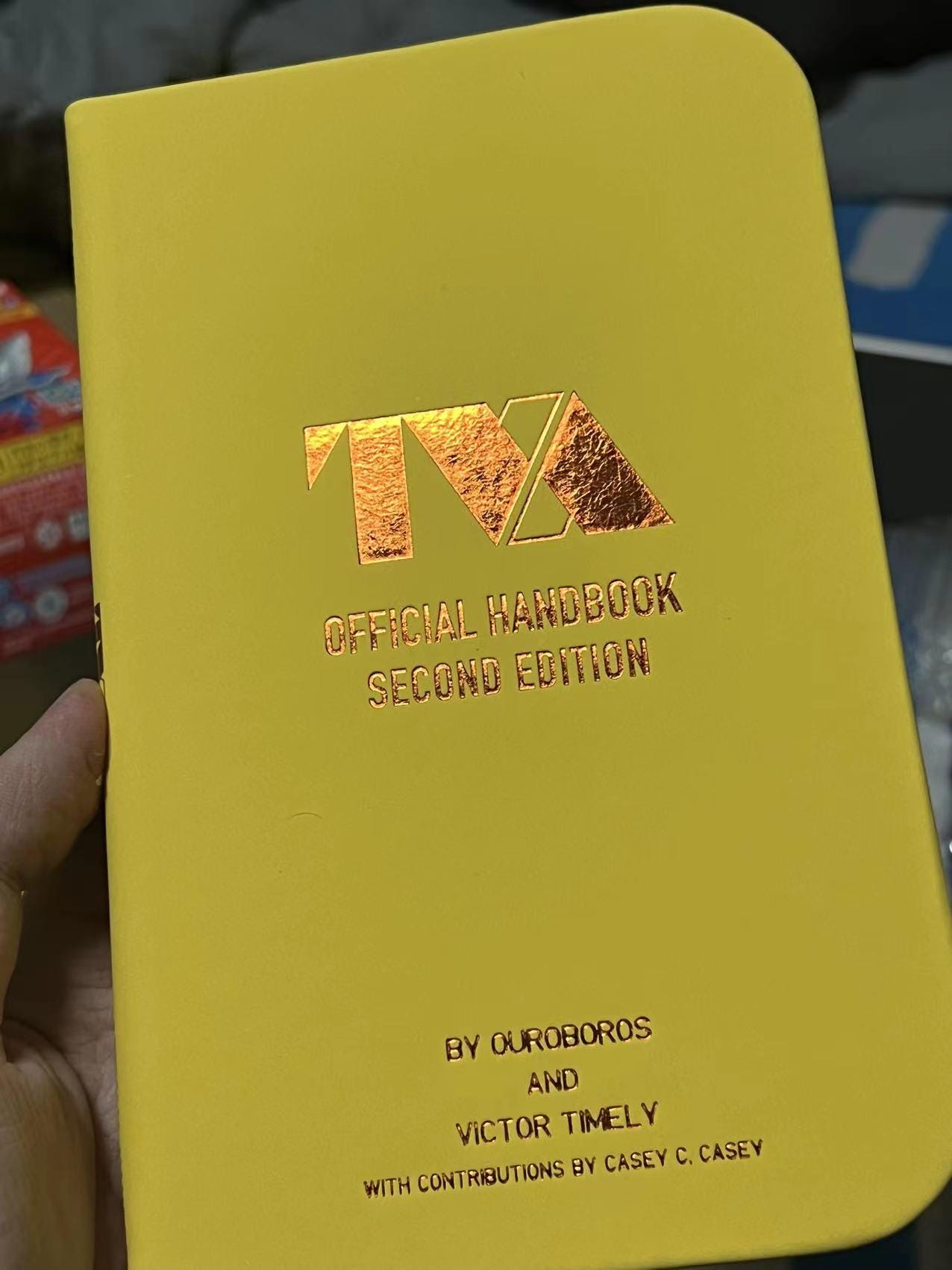 TVA Official Handbook, TVA Guidebook Hardcover (2nd Edition) a Fan