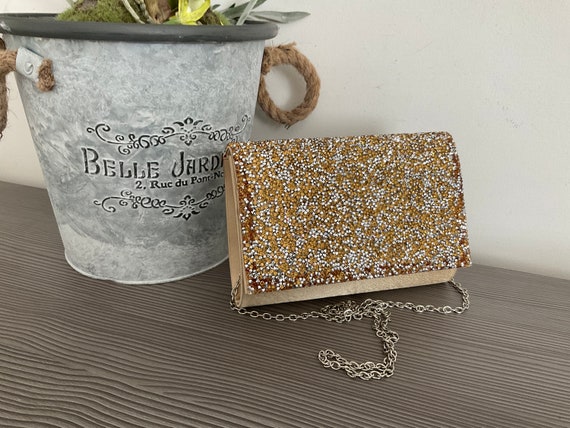 Gold Clutch Bags & Evening Bags for Special Occasions, Sparkly Clutch Bags