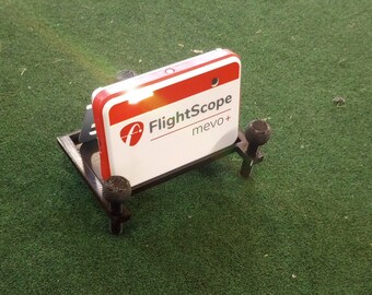 Adjustable Leveling Stand For Flightscope Mevo Plus 2023 - With Battery Tray & Ball Protection