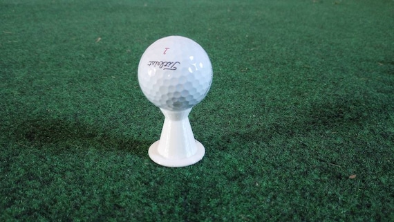 Lot de 20 tees de simulateur de golf en plastique noir (10