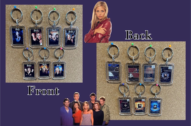 Buffy the Vampire Slayer Keychain - Etsy