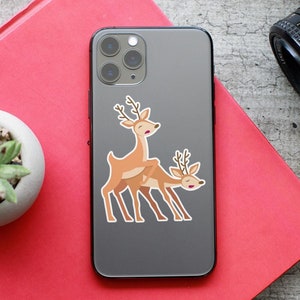 Gay Reindeer Sticker | LGBTQ Pride | Dishwasher Safe | UV Resistant | Scratch Proof