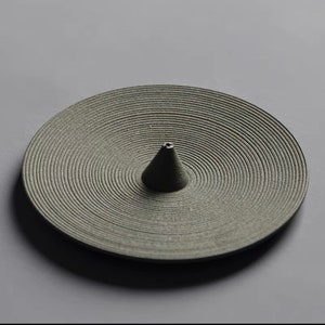 Karesansui Ceramic Incense Holder, Japanese Incense Burner, Minimalist Home Decor, Meditation Incense Holder, Gift for Home