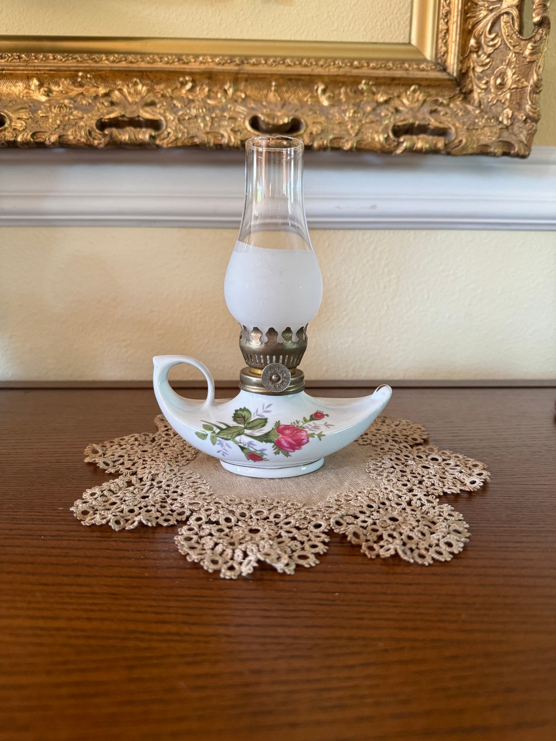 Vintage Small Oil Lamp