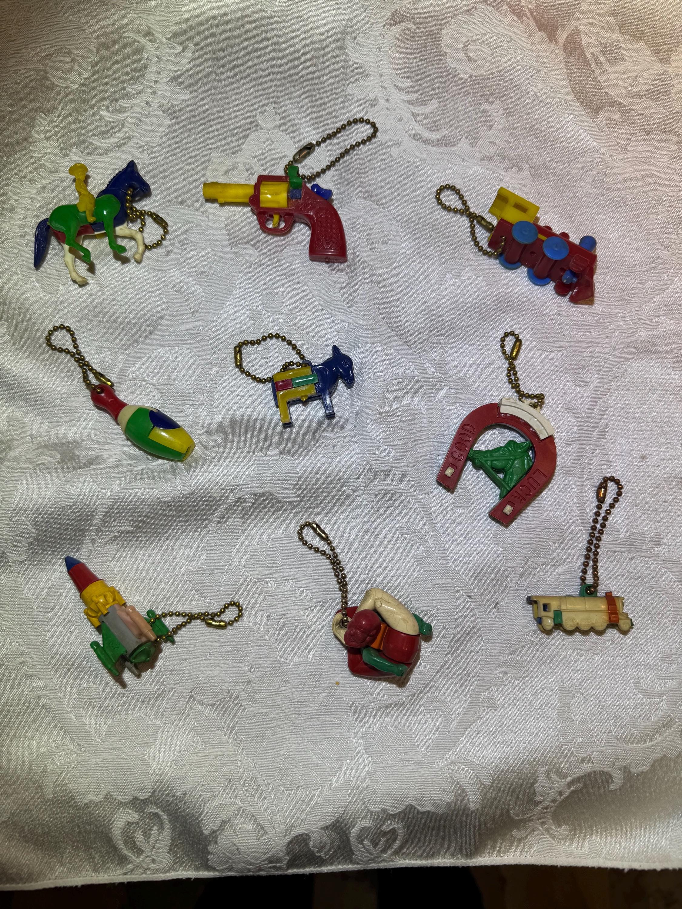Vintage Puzzle Keychain 1950-1960 (group2)-choice - Etsy