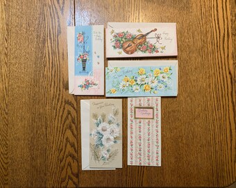 Vintage Greeting Cards-Birthday