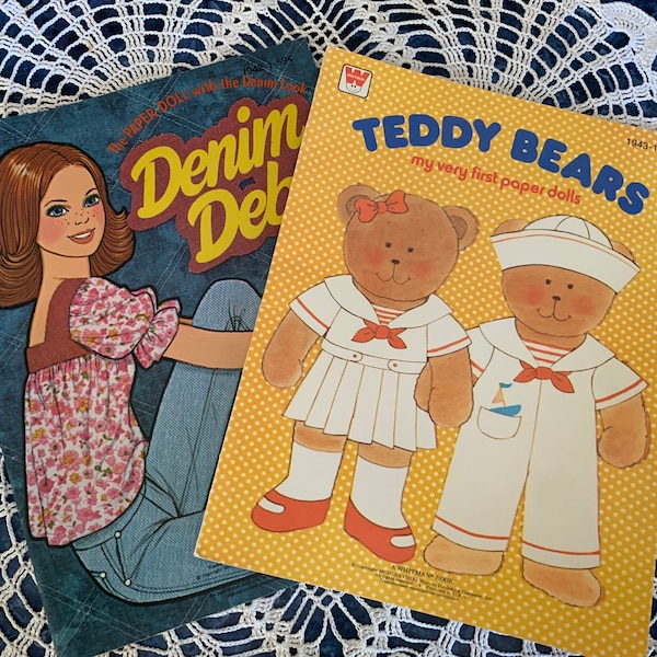 Paper Doll Books Etsy