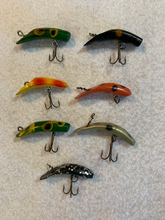 Flat Fish Fishing Lures Lot of 7