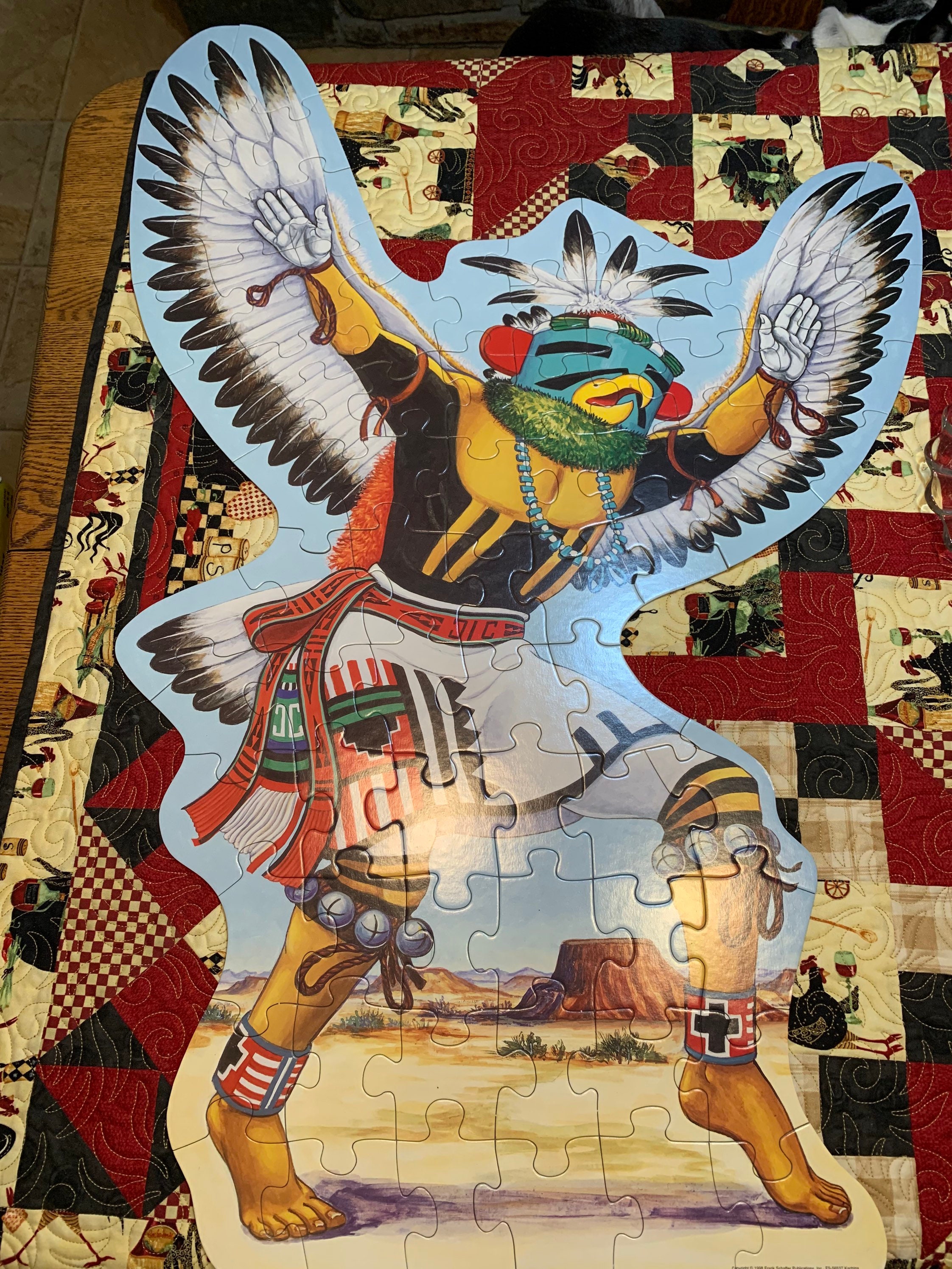 Giant Kachina Floor Puzzle 2 X 3 