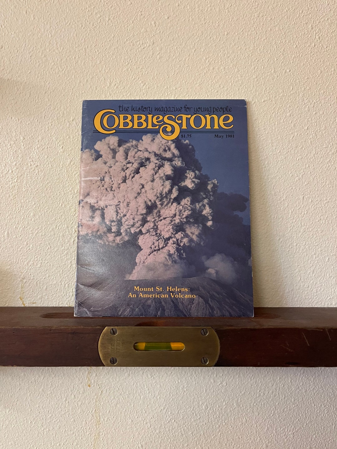 Cobblestone Magazine May 1981 - Etsy