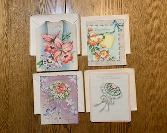 Vintage Greeting Cards-Congratulations