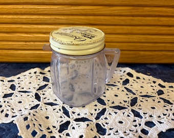 Vintage Osterizer Liquiefier-Blender Measuring Jar / Osterizer Mini-Blend Container