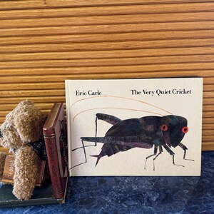 Vintage the Very Quiet Cricket by Eric Carle-1990 - Etsy