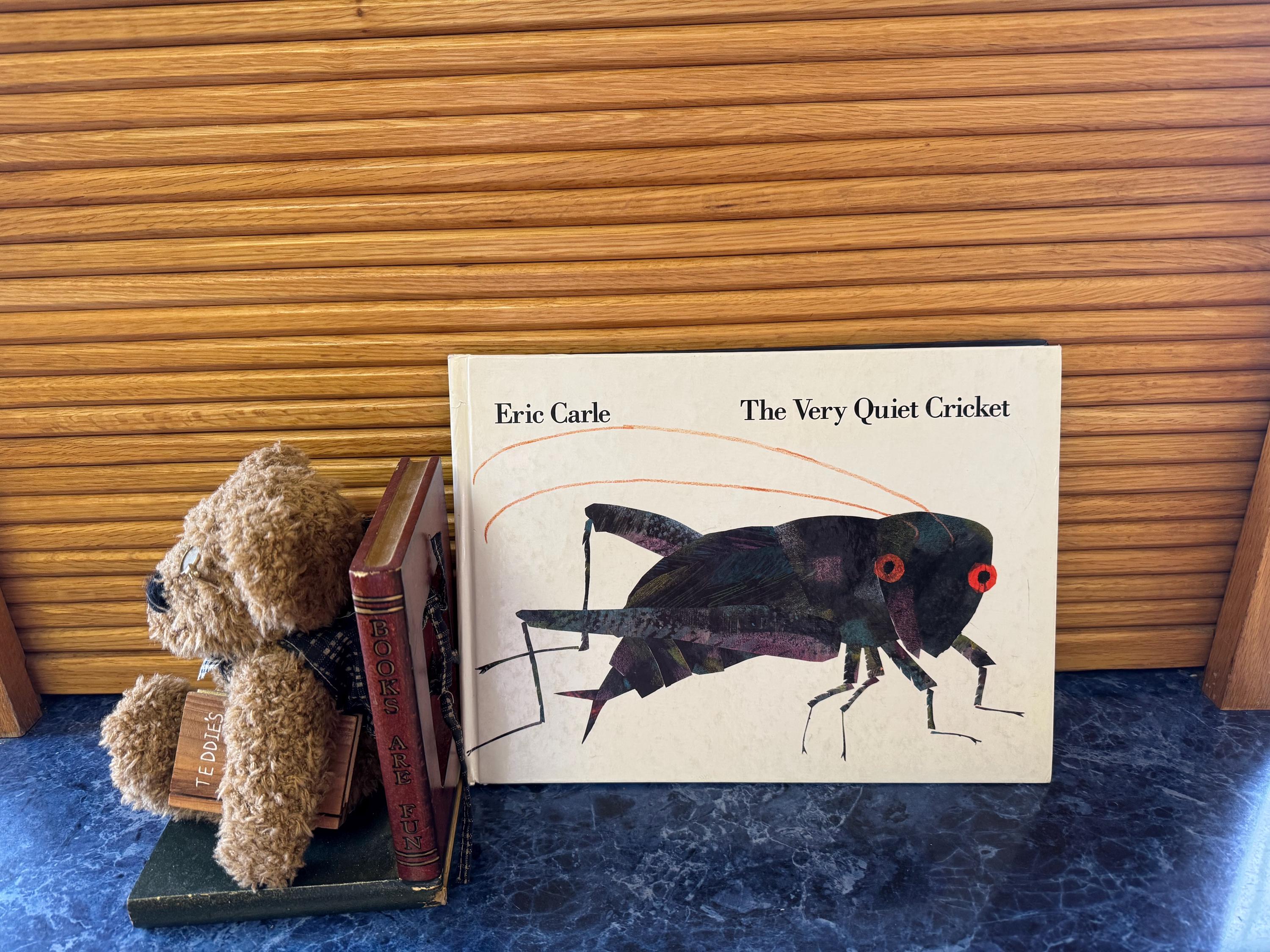 Vintage the Very Quiet Cricket by Eric Carle-1990 - Etsy