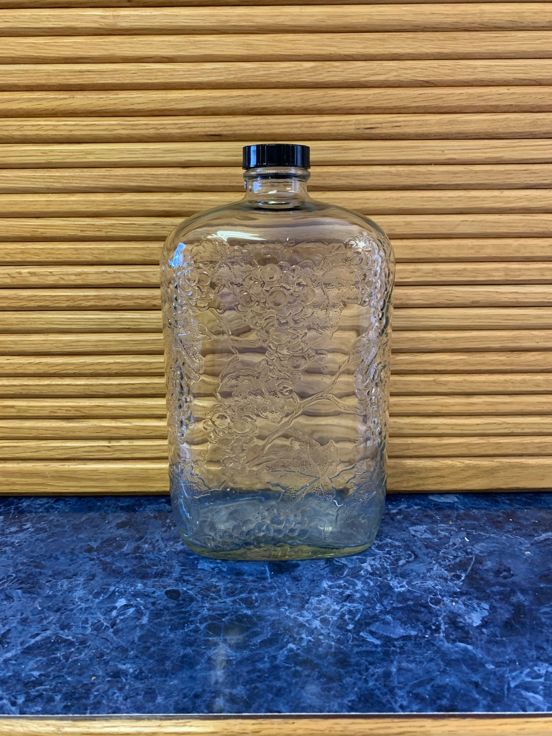 Vintage Half Gallon Wine Jar/jug Etsy