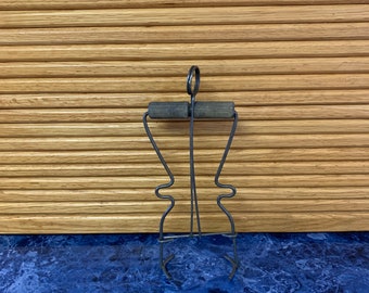 Antique Canning Jar Lifter with Wooden Handle
