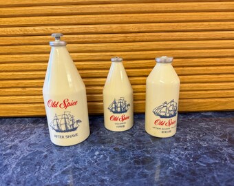 Vintage Old Spice Bottles