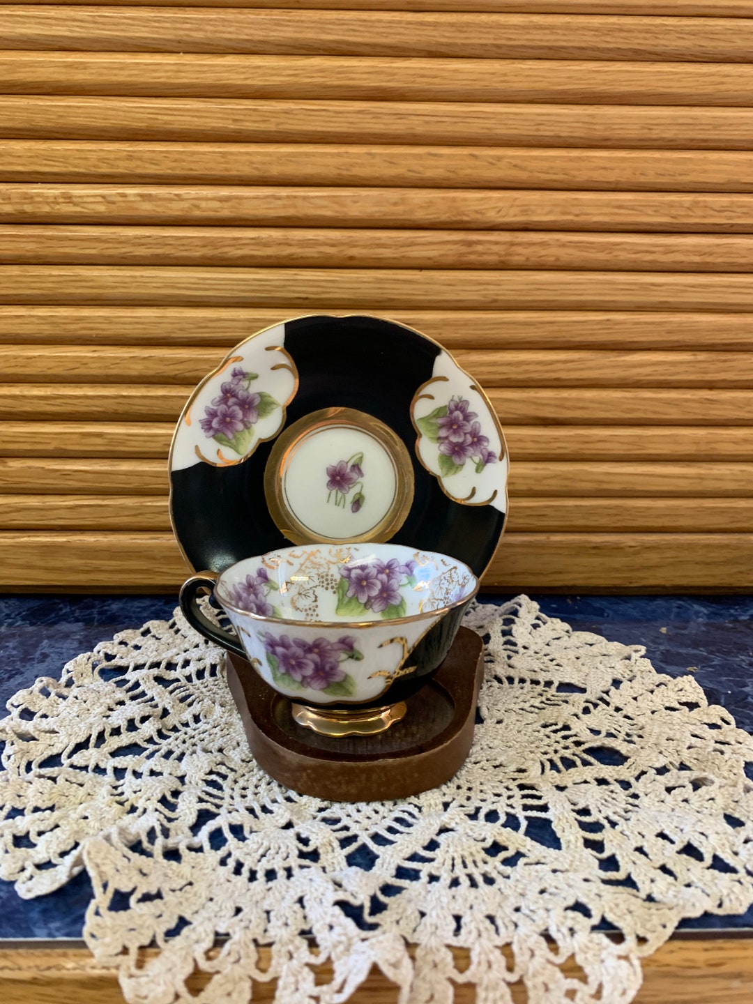 Occupied Japan Demitasse Cup and Saucer Etsy