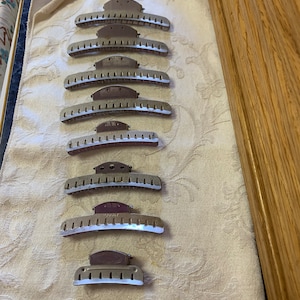 Vintage/Antique Wave Hair Clips, Salon Decor, Theater Props