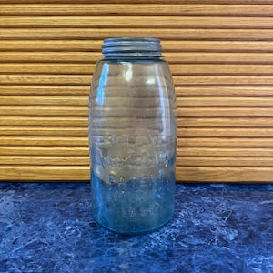 Antique Half Gallon Atlas Mason’s Jar-1838