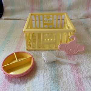 Love-A-Bye Doll Crib and accessories