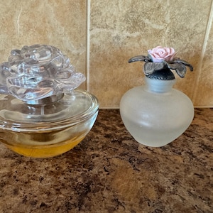 Vintage Avon Fragrance Bottles-Set of 2