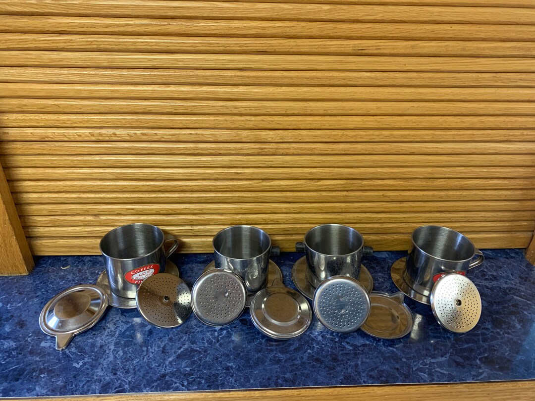 Vintage Group of Vietnamese Coffee Presses Etsy