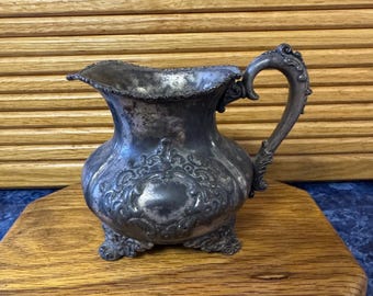Antique Forbes Silver Quadruple Plate Creamer