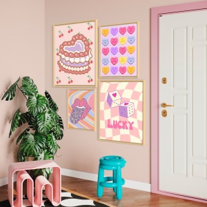 Girly Dopamine Wall Art