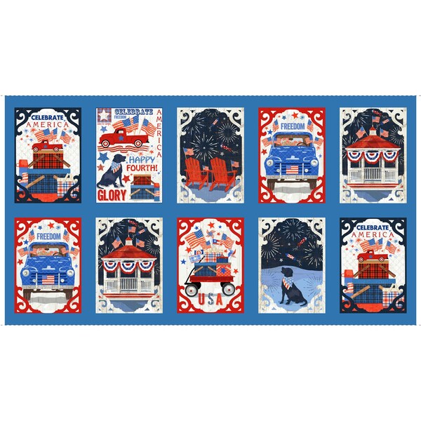 fourth of july quilt block