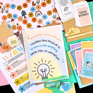 Restorative Justice Bundle, Conflict Resolution, SEL (Digital Download) image 3