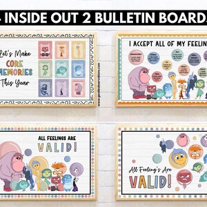 Inside Out 2 Emotional Regulation Bundle for School Counselors, SEL ...