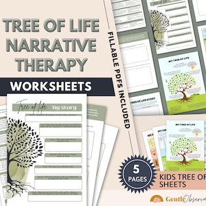 Trauma Therapy Worksheets Bundle, PTSD, Coping Skills (Digital Download) image 8