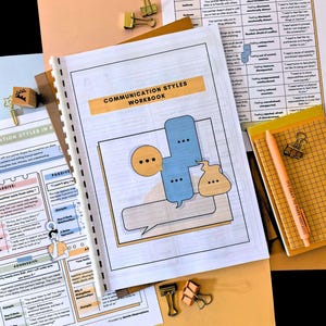 Couples Therapy Workbook: Communication Styles, Boundary Setting - Digital Download image 6