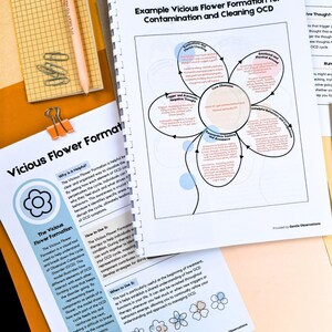 OCD Workbook, CBT Worksheets, Exposure Therapy Tools (Digital Download) image 15
