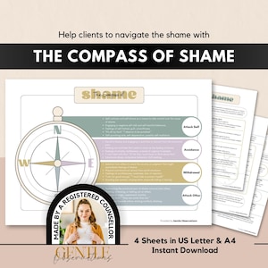 恥の羅針盤心理教育ワークシートと、CBT、DBT、ポリヴェーガル理論、IFS、身体療法などからの28の対処スキルアイデア