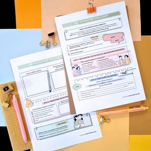 Couples Therapy Workbook: Communication Styles, Boundary Setting - Digital Download image 5