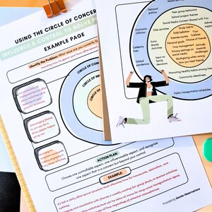 Circolo di influenza e controllo per adolescenti: gestione dell'ansia, risoluzione dei problemi, definizione degli obiettivi, sviluppo delle abitudini, resilienza, consapevolezza di sé immagine 4