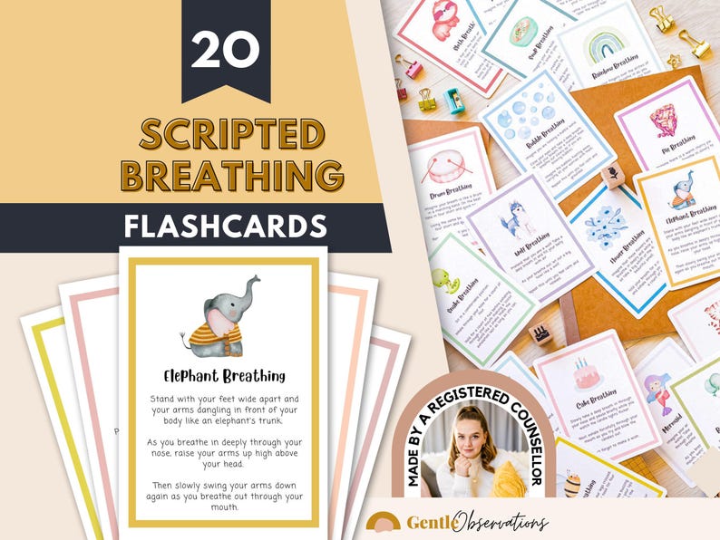 ADHD Executive Functioning Worksheet Bundle for Kids, ADHD Planner, ADHD Counseling, Emotional Regulation Coping Skill Cards, Social Skills image 7