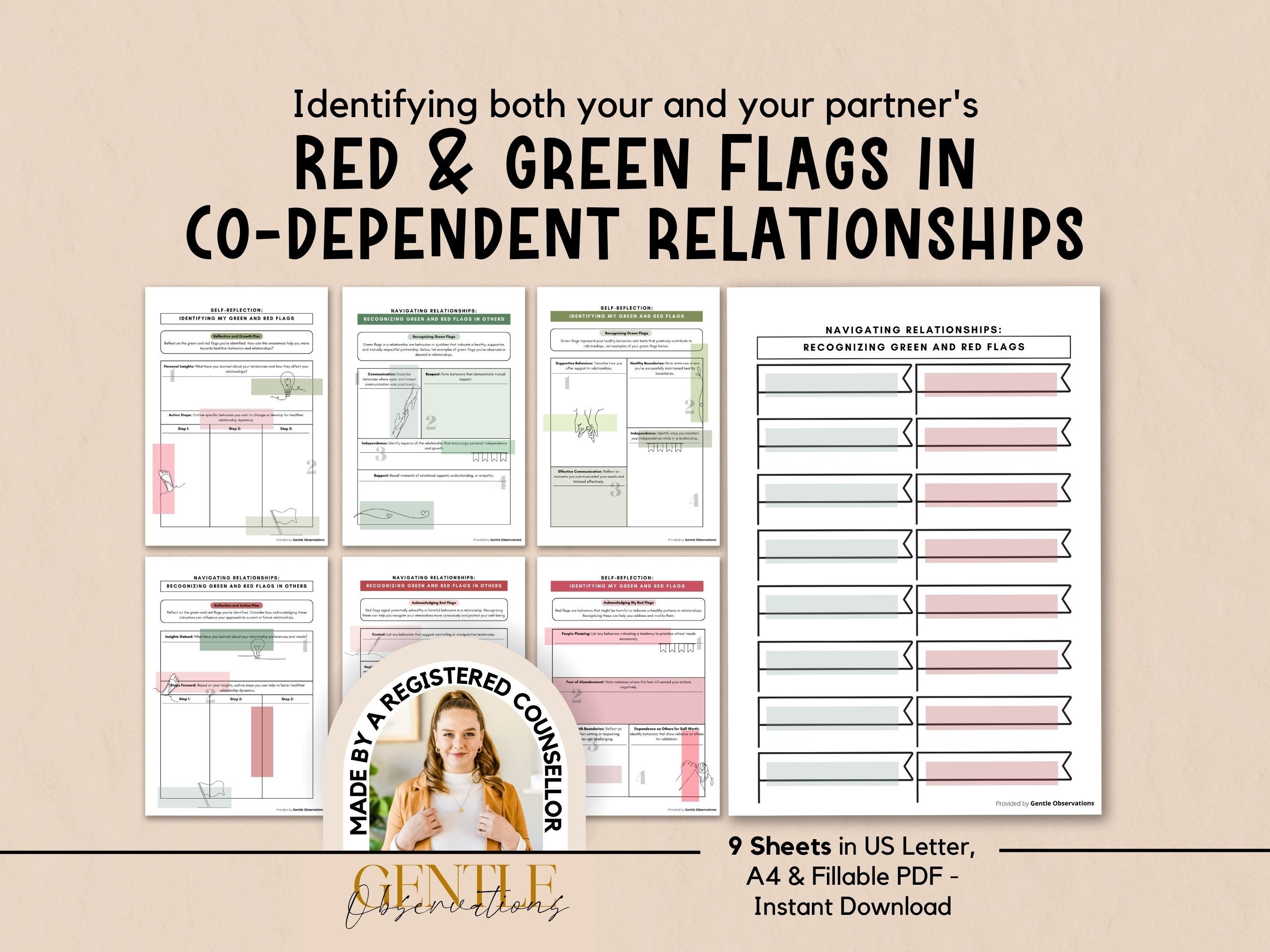 Green & Red Flags in Codependent Relationships, Self Awareness in Codependent Relationships