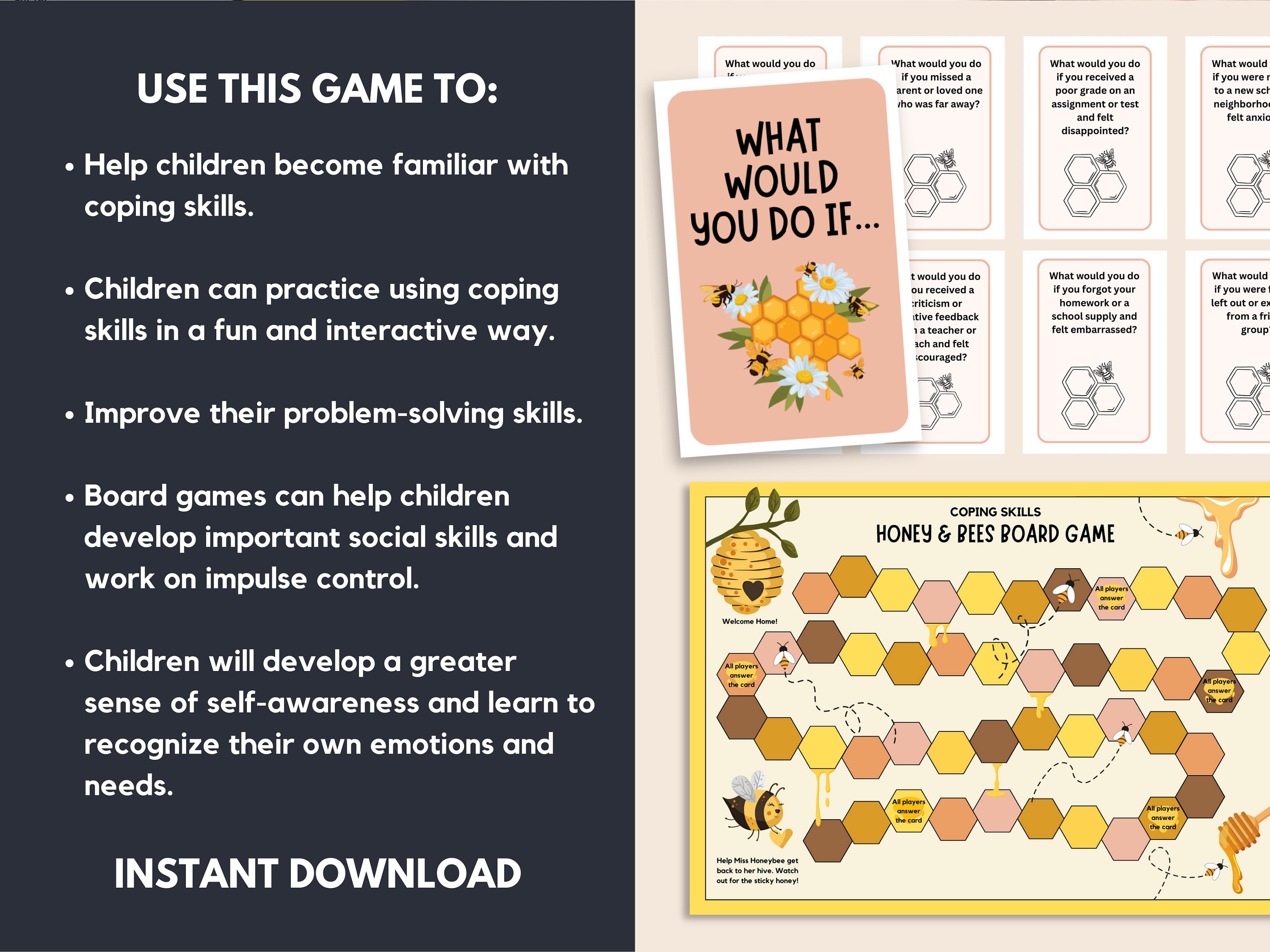Emotional Regulation For Kids CopingBuilder Therapy Game - Coping ...