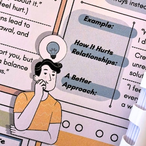 Couples Therapy Workbook: Communication Styles, Boundary Setting - Digital Download image 10