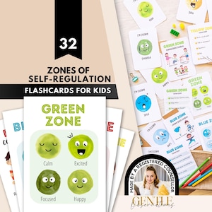 Zones d'autorégulation : cartes d'habiletés d'adaptation, graphiques de sentiments, conseiller scolaire, gestion de classe, recoin de l'apaisement, SEL, soulagement de l'anxiété