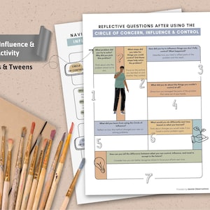 Circolo di influenza e controllo per adolescenti: gestione dell'ansia, risoluzione dei problemi, definizione degli obiettivi, sviluppo delle abitudini, resilienza, consapevolezza di sé immagine 8