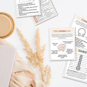 Schema Therapy Coping Skill Cards Include: DBT Skills, Somatic Therapy, Reparenting Scripts, Goal Setting, Journal Prompts, Breathing & More image 5