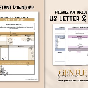 Self-Awareness Worksheets for Co-Dependent Relationships, Finding Yourself In Co-Dependent Relationships, Codependency Therapy Worksheets image 7