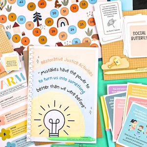 Restorative Justice Bundle, Conflict Resolution, SEL (Digital Download) image 15