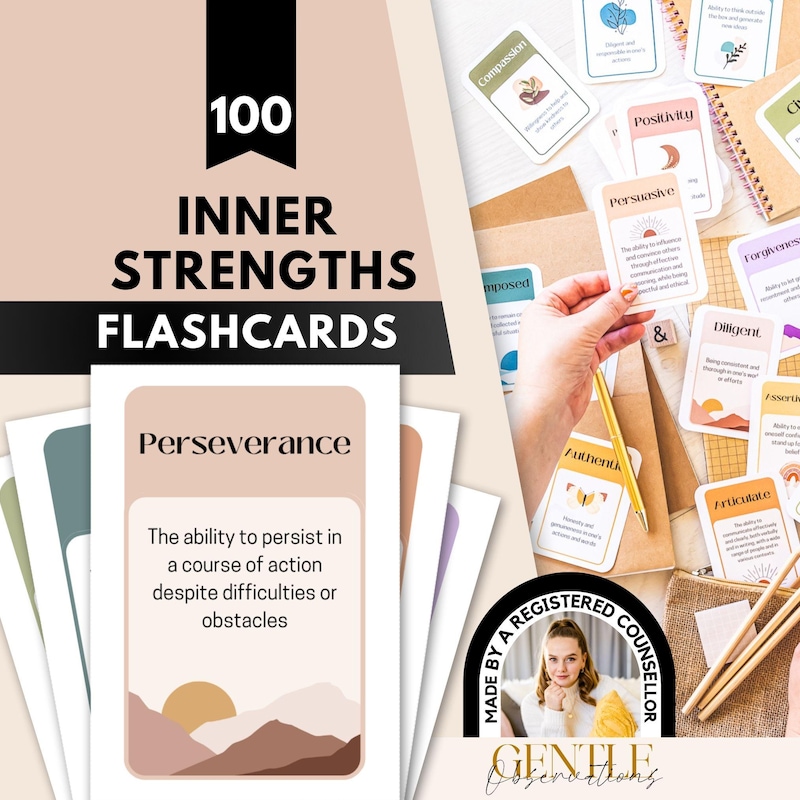 Strength Cards Teens - Etsy UK