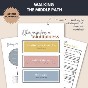 Werkbladen DGT-mindfulness, BPS-angstverlichting, therapiedagboek (invulbare pdf) afbeelding 7